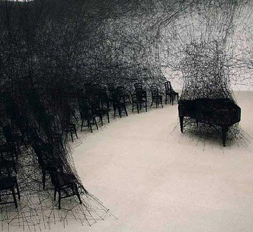 chiharu shiota art artist string booooooom blog