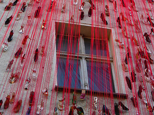 chiharu shiota art artist string booooooom blog