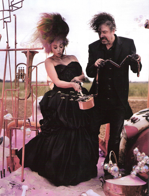 tim burton ronald dahl 