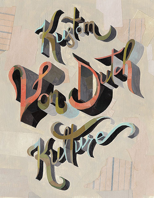 darren booth illustration illustrator hand lettering