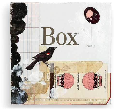 mary emma hawthorne collage paper illustration