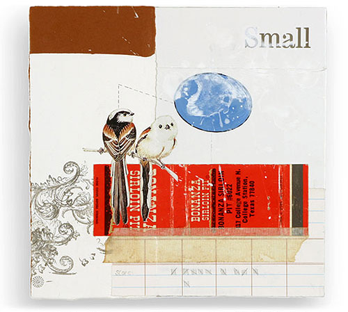 mary emma hawthorne collage paper illustration