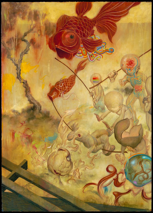 booooooom james jean santa claus