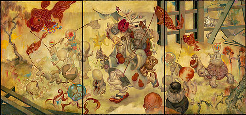 booooooom james jean santa claus