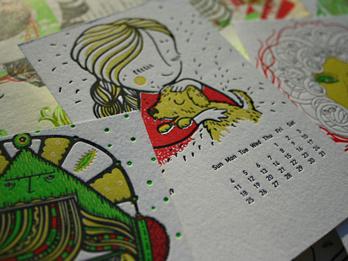 studio on fire letterpress design