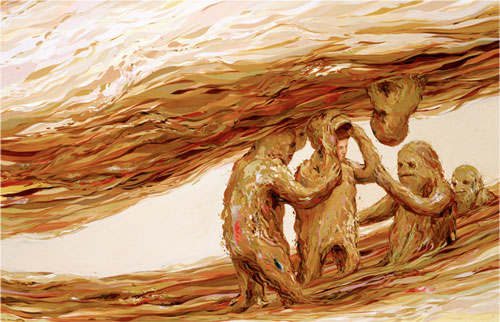 brendan monroe painter painting art artist