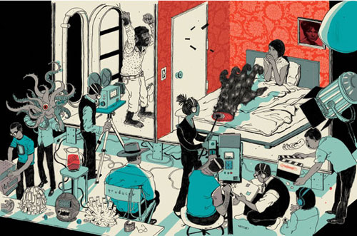 josh cochran illustrator editorial illustration