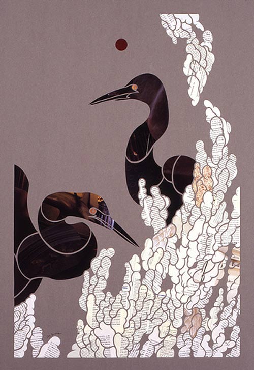 mayuko fujino paper cut art artist