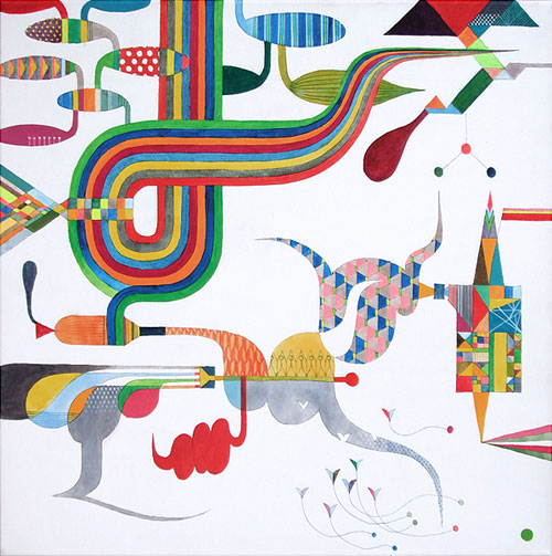 takashi iwasaki painting abstract