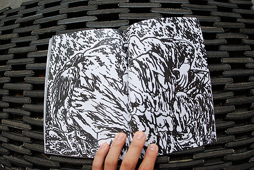 good vs evil magazine art drawing