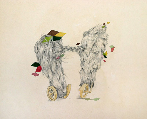 angela garrels gala bent drawing artist