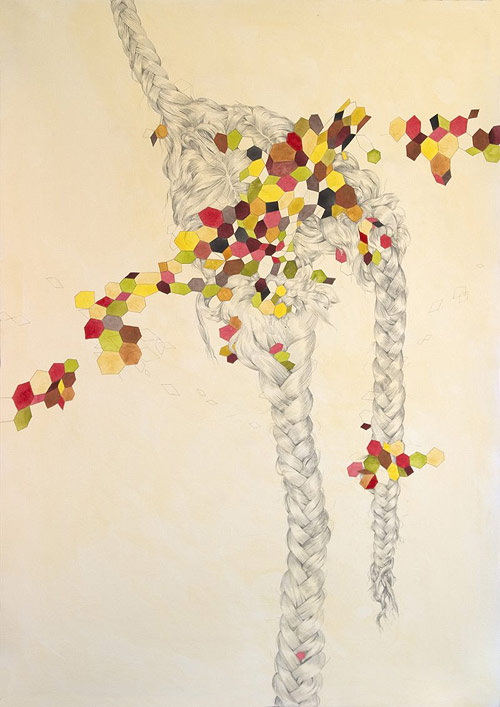 angela garrels gala bent drawing artist