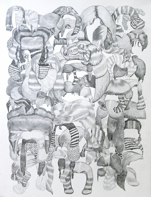 Masha Krasnova-Shabaeva drawing artist