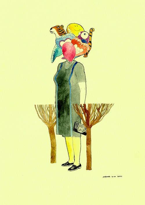 Masha Krasnova-Shabaeva drawing artist