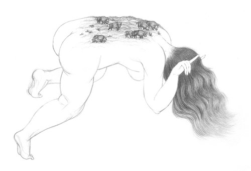jenny kendler artist drawing painting