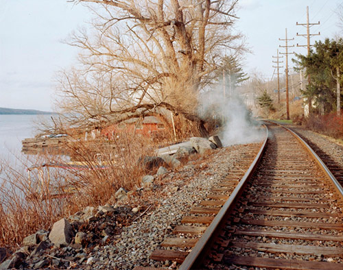 ahndraya parlato smoke train tracks tree photographer photography