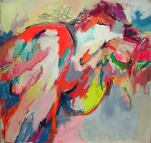 Artist painter Alejandra Knoll