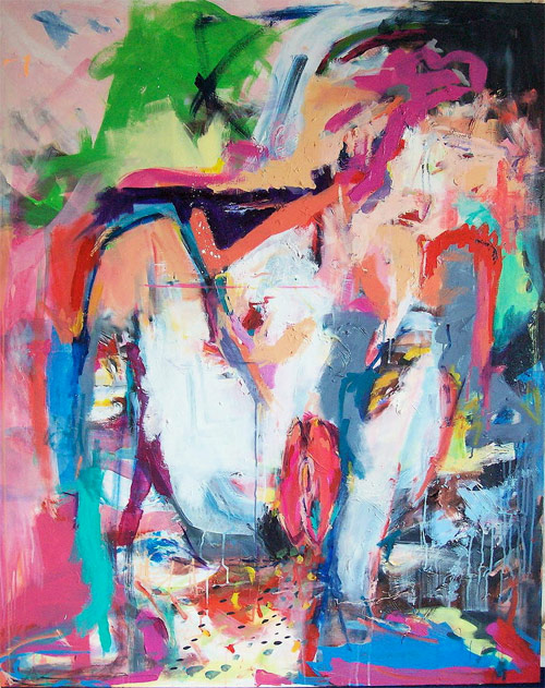 Artist painter Alejandra Knoll