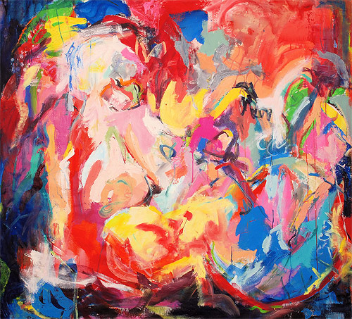Artist painter Alejandra Knoll