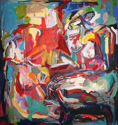 Artist painter Alejandra Knoll