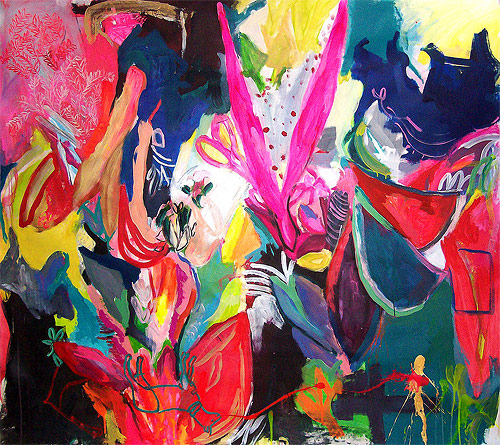 Artist painter Alejandra Knoll