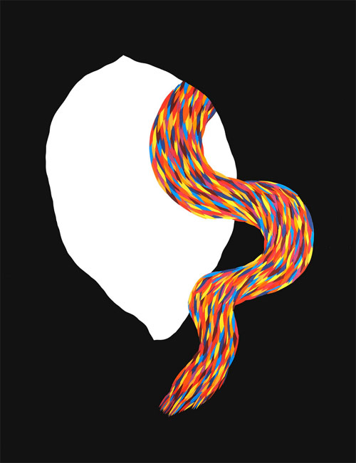 Cut paper artist Julien Langendorff