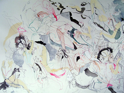 artist megan diddie drawing