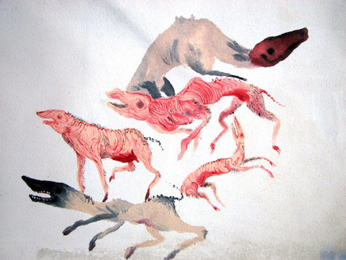 artist megan diddie drawing