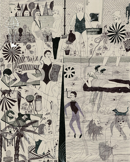 artist mike redmond drawing
