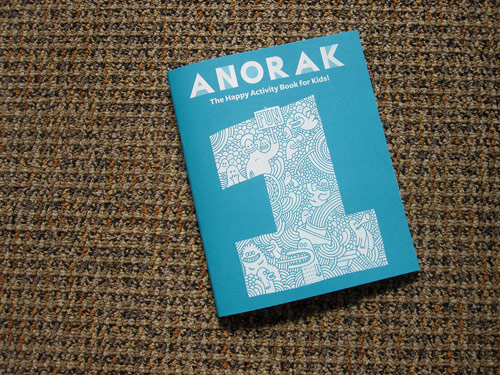 anorak activity book kids magazine