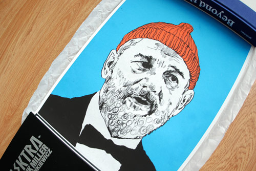 the life aquatic with steve zissou poster print little white lies