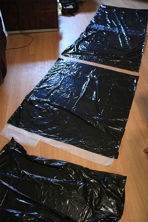 Garbage bag air whale by Matt Jones