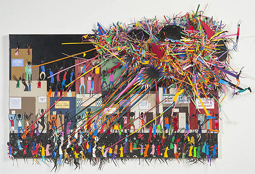 collage artist devin troy strother