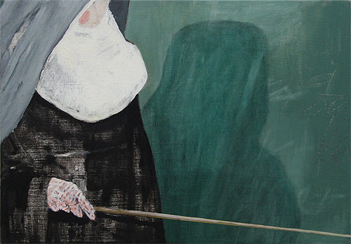 artist painter painting clare grill