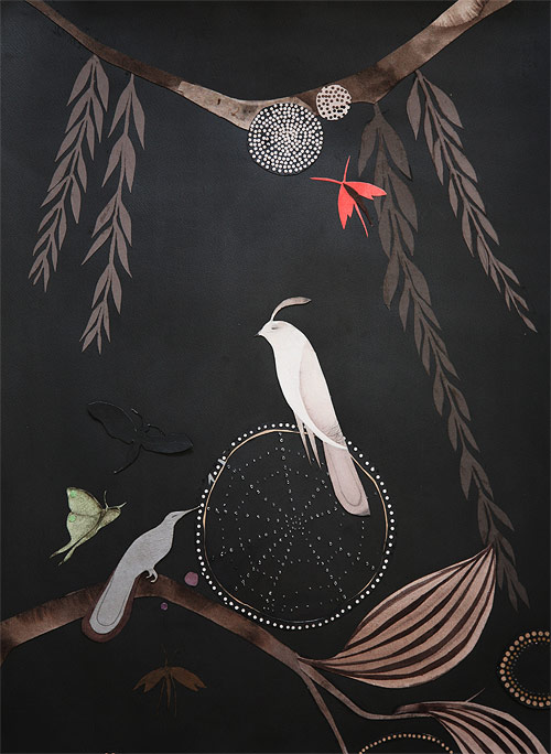 paper collage artist lena wolff