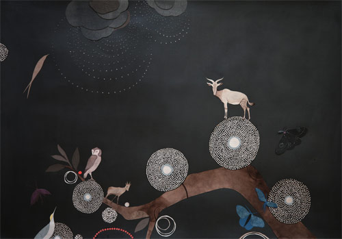 paper collage artist lena wolff