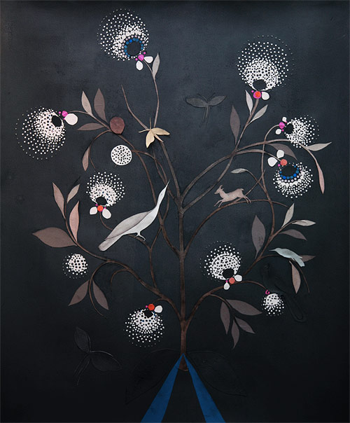 paper collage artist lena wolff