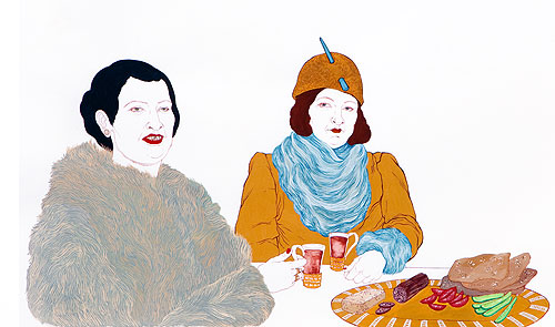 Artist illustrator Alisha Amirkhanian illustration