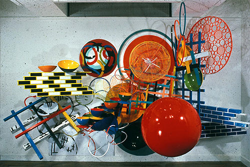 artist judy pfaff sculpture installation