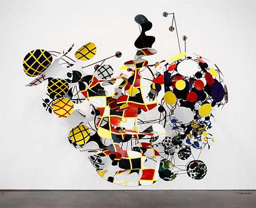 artist judy pfaff sculpture installation