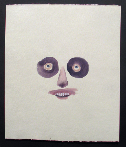 artist austin power watercolor painting