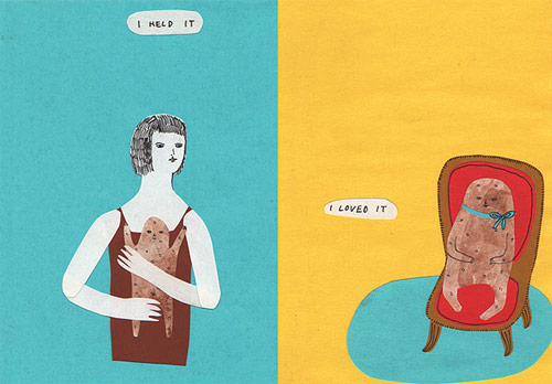 illustrator illustration kaye blegvad drawings potato baby