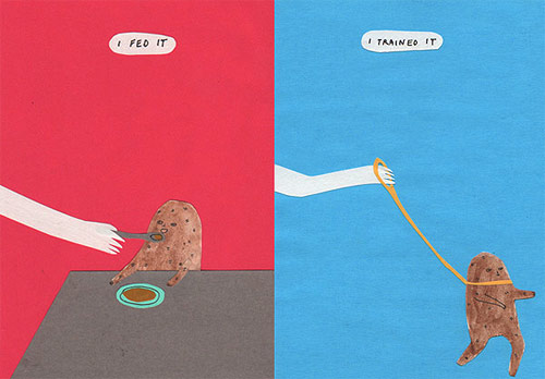 illustrator illustration kaye blegvad drawings potato baby