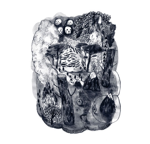 artist mari kanstad johnsen drawings