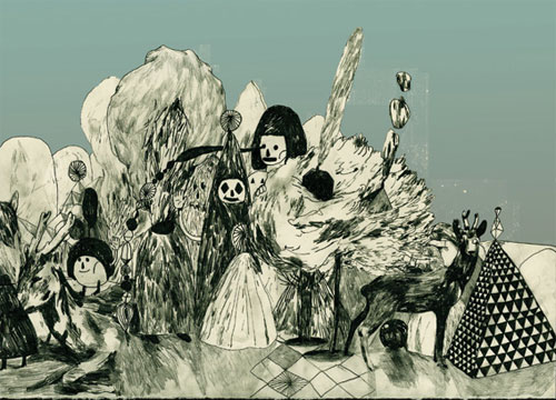 artist mari kanstad johnsen drawings