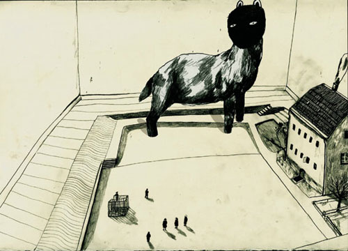 artist mari kanstad johnsen drawings