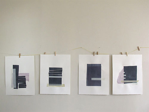 paper collages by jessica bell