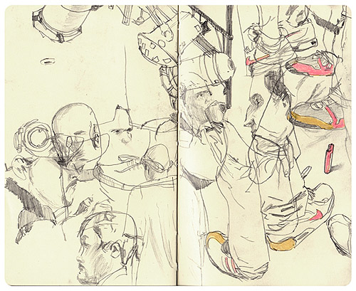 sketches drawings illustrations illustrator cam floyd