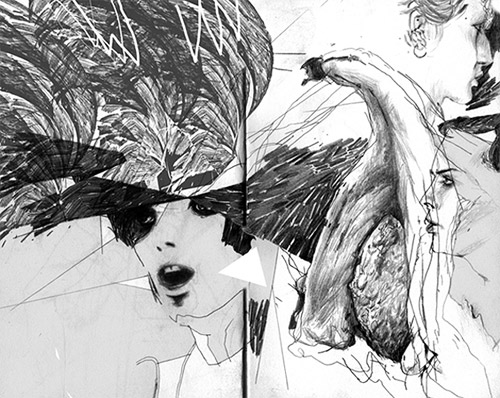 sketches drawings illustrations illustrator cam floyd