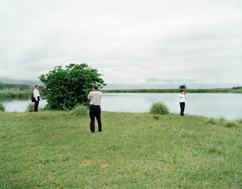 Photographers Inka Lindergard and Niclas Holmstroem